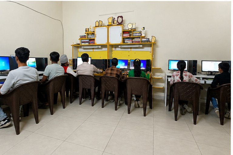 Excellence Computer Centre lab